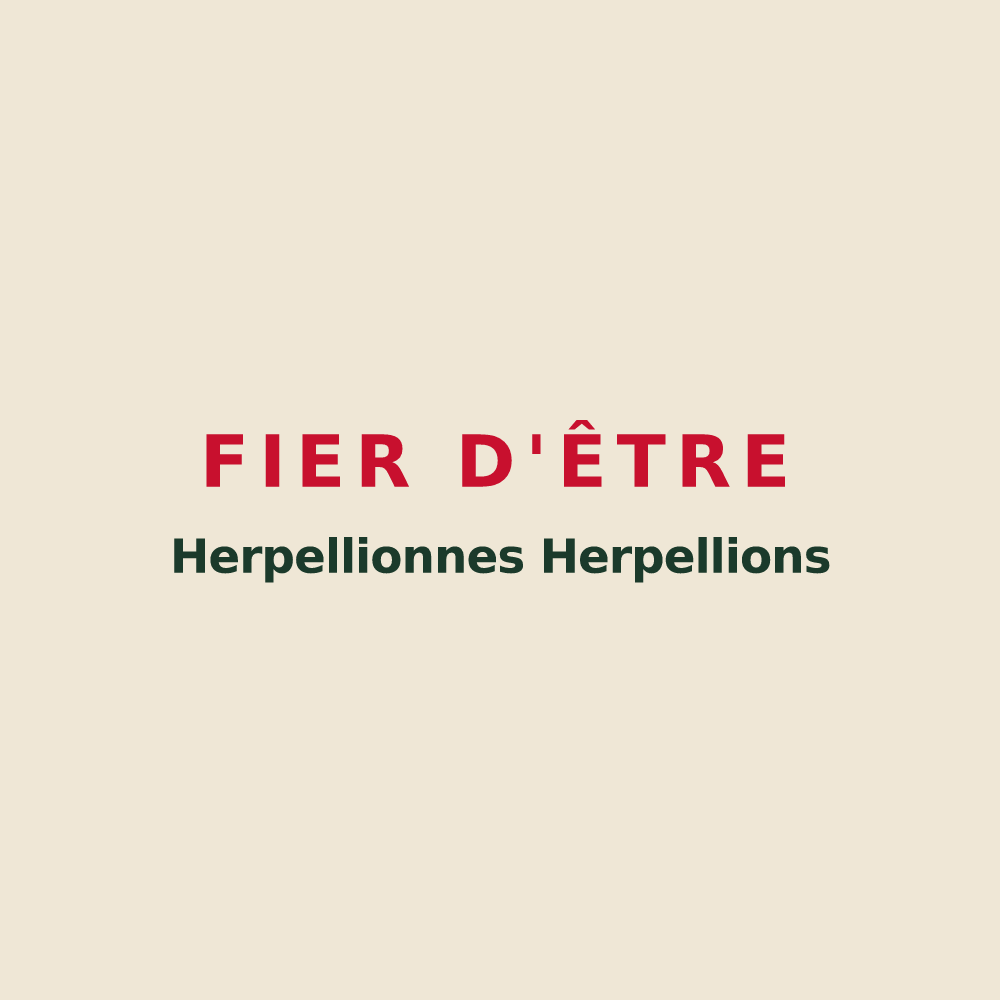 Tote bag « Fier d'être Herpellionnes Herpellions » — design pour Herpelmont