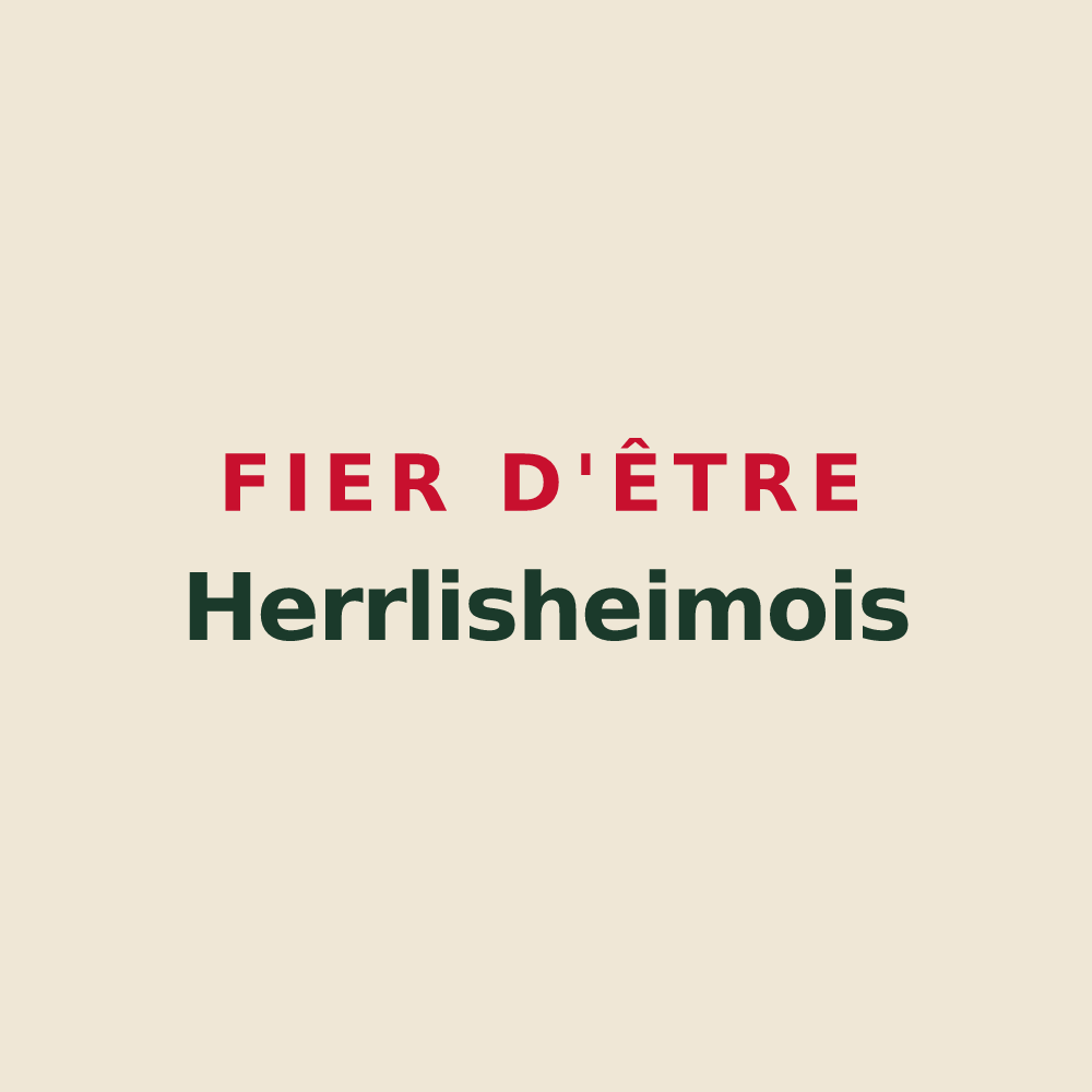 Tote bag « Fier d'être Herrlisheimois » — design pour Herrlisheim