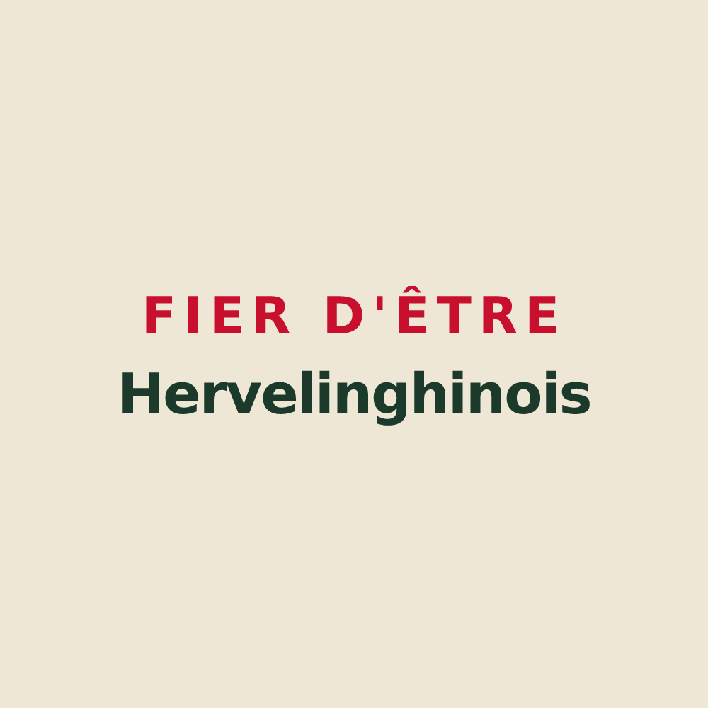 Tote bag « Fier d'être Hervelinghinois » — design pour Hervelinghen