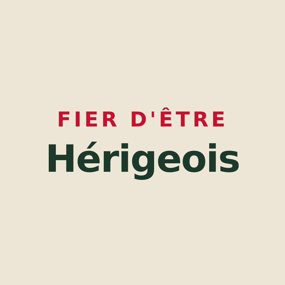Tote bag « Fier d'être Hérigeois » — design pour Héry-sur-Alby