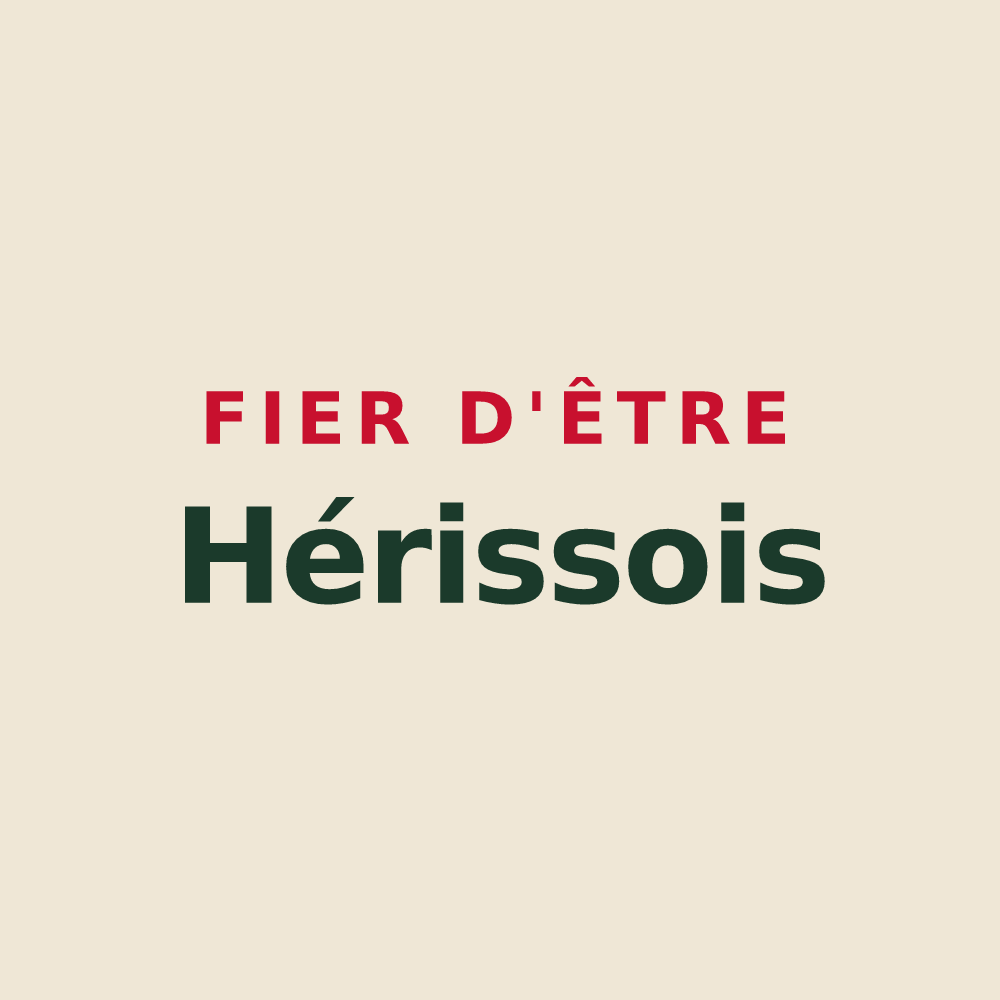 Tote bag « Fier d'être Hérissois » — design pour Héry