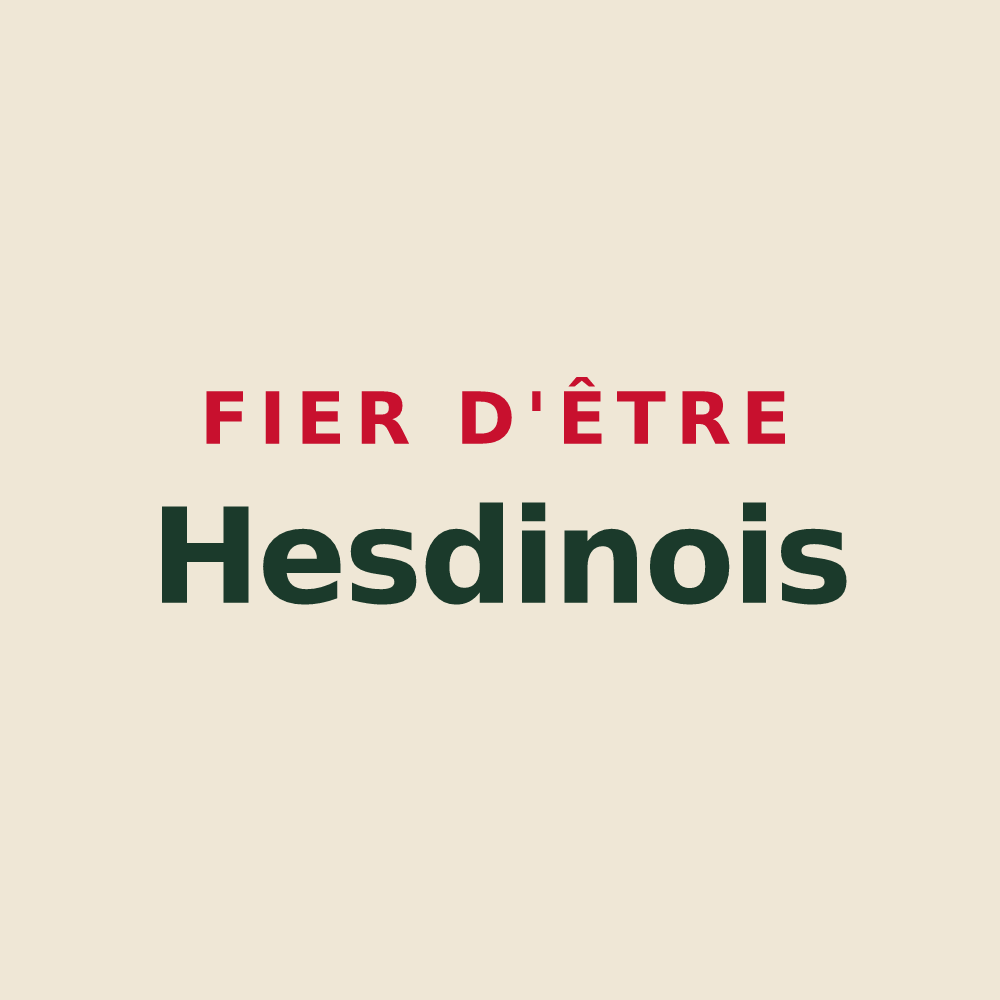 Tote bag « Fier d'être Hesdinois » — design pour Hesdin-la-Forêt