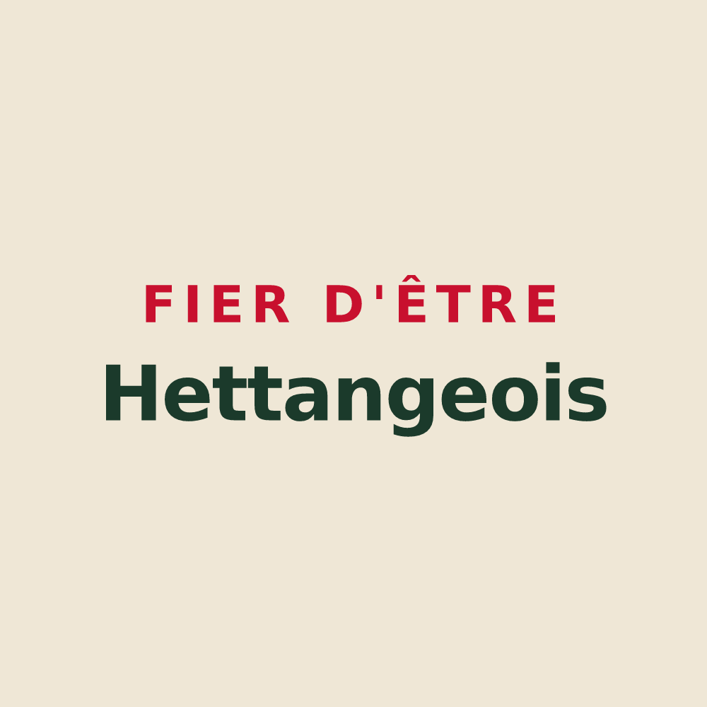 Tote bag « Fier d'être Hettangeois » — design pour Hettange-Grande