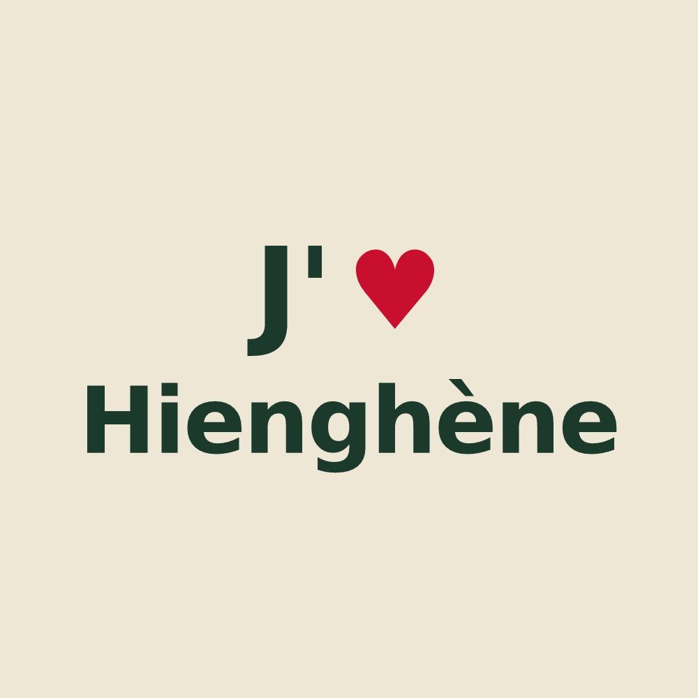 Tote bag personnalisé Hienghène — design J'aime Hienghène