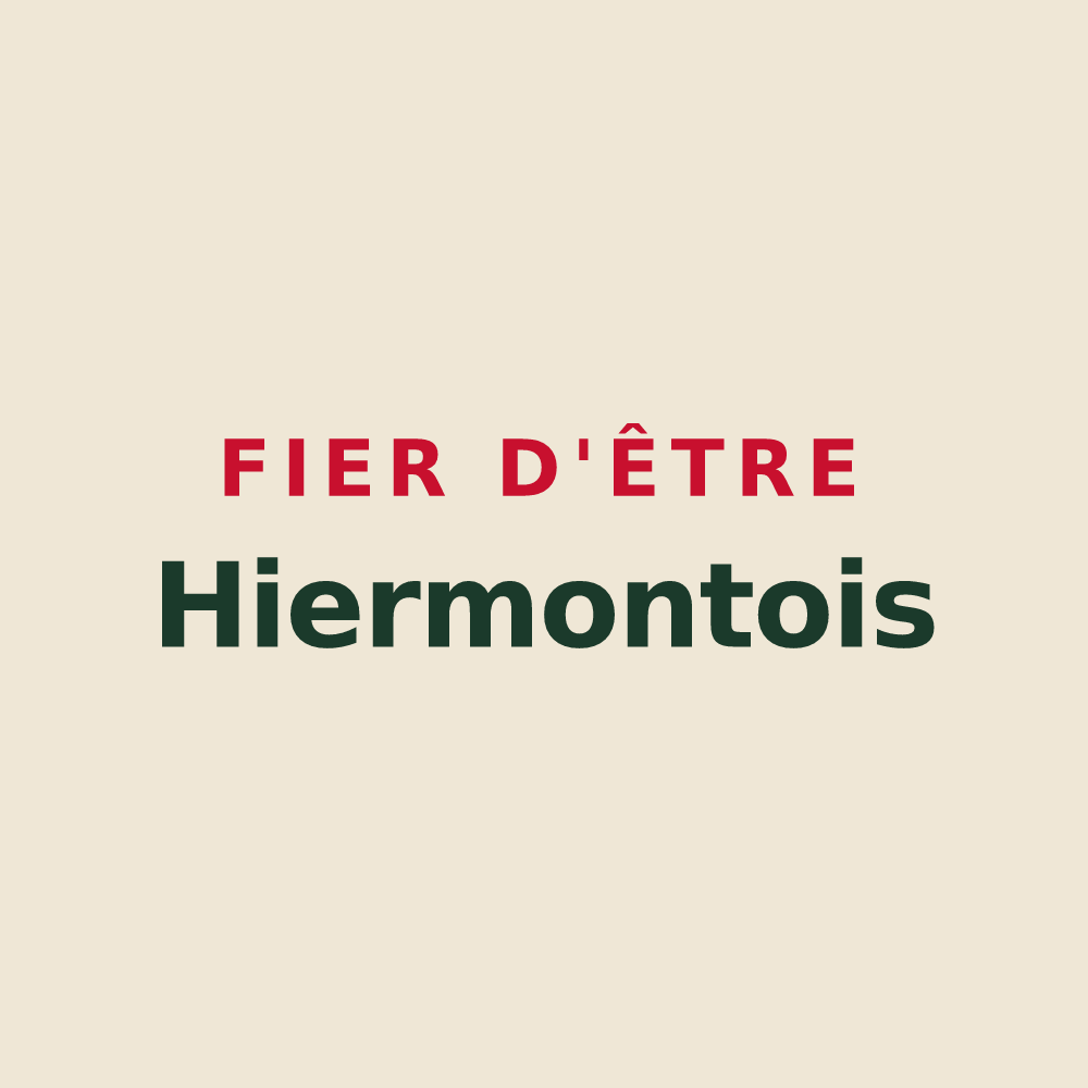 Tote bag « Fier d'être Hiermontois » — design pour Hiermont