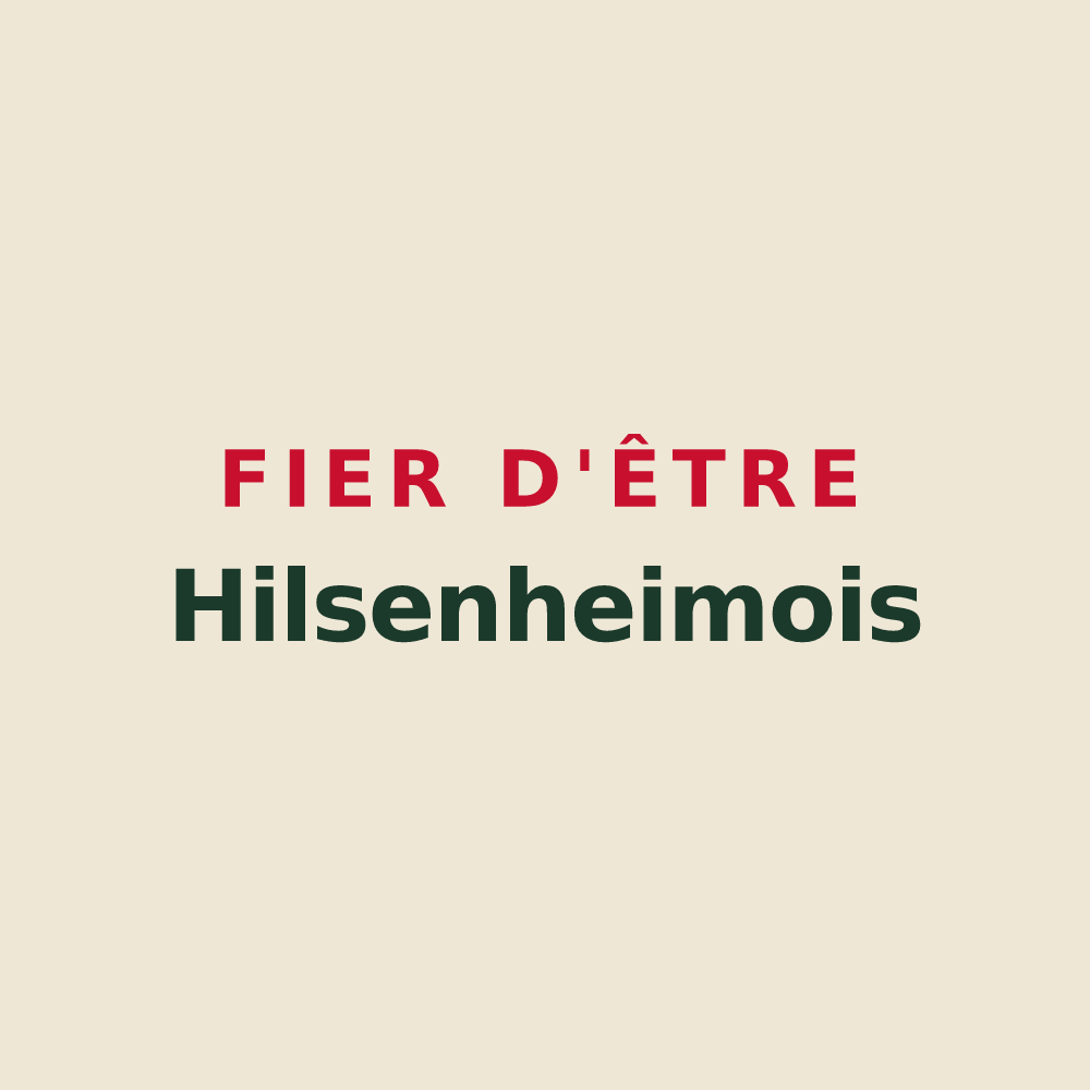 Tote bag « Fier d'être Hilsenheimois » — design pour Hilsenheim