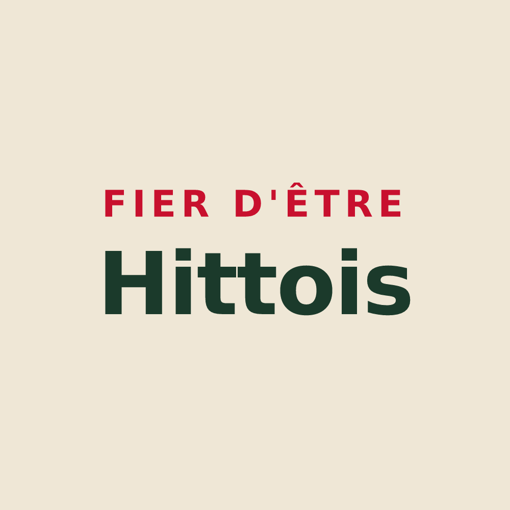 Tote bag « Fier d'être Hittois » — design pour Hitte