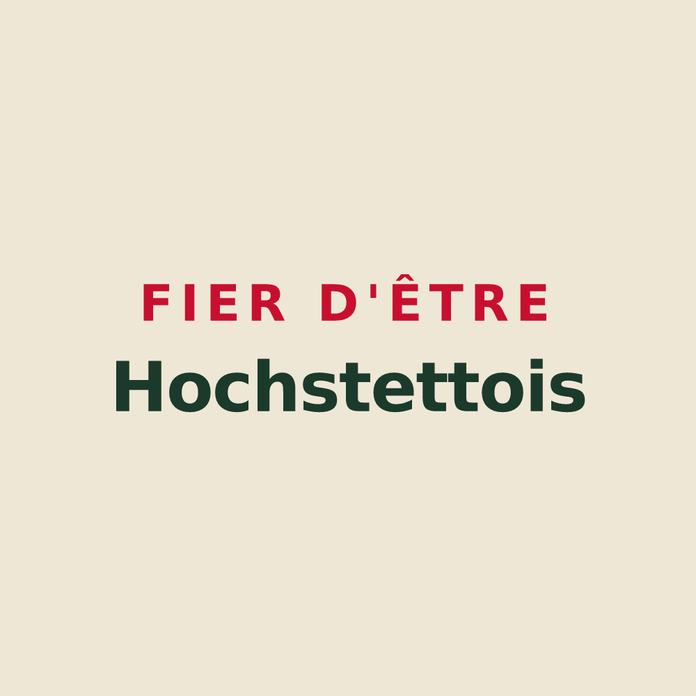 Tote bag « Fier d'être Hochstettois » — design pour Hochstett