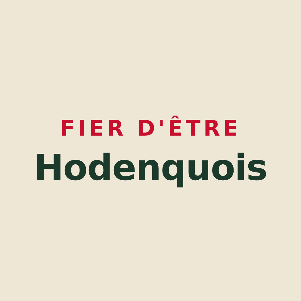 Tote bag « Fier d'être Hodenquois » — design pour Hodenc-en-Bray