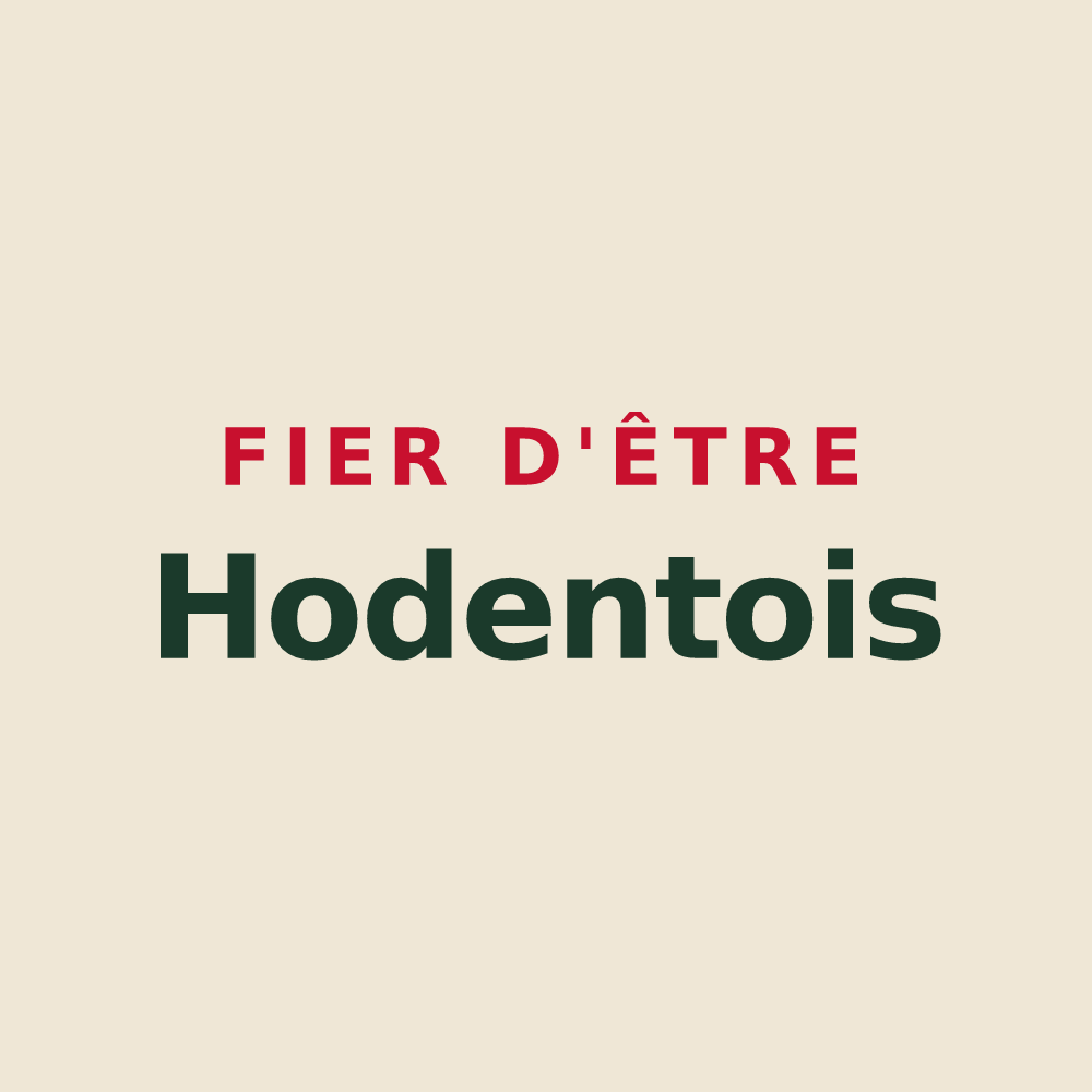 Tote bag « Fier d'être Hodentois » — design pour Hodent