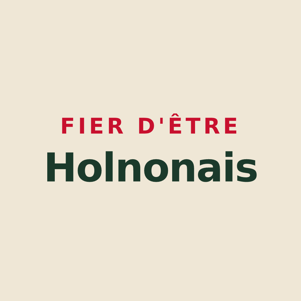 Tote bag « Fier d'être Holnonais » — design pour Holnon
