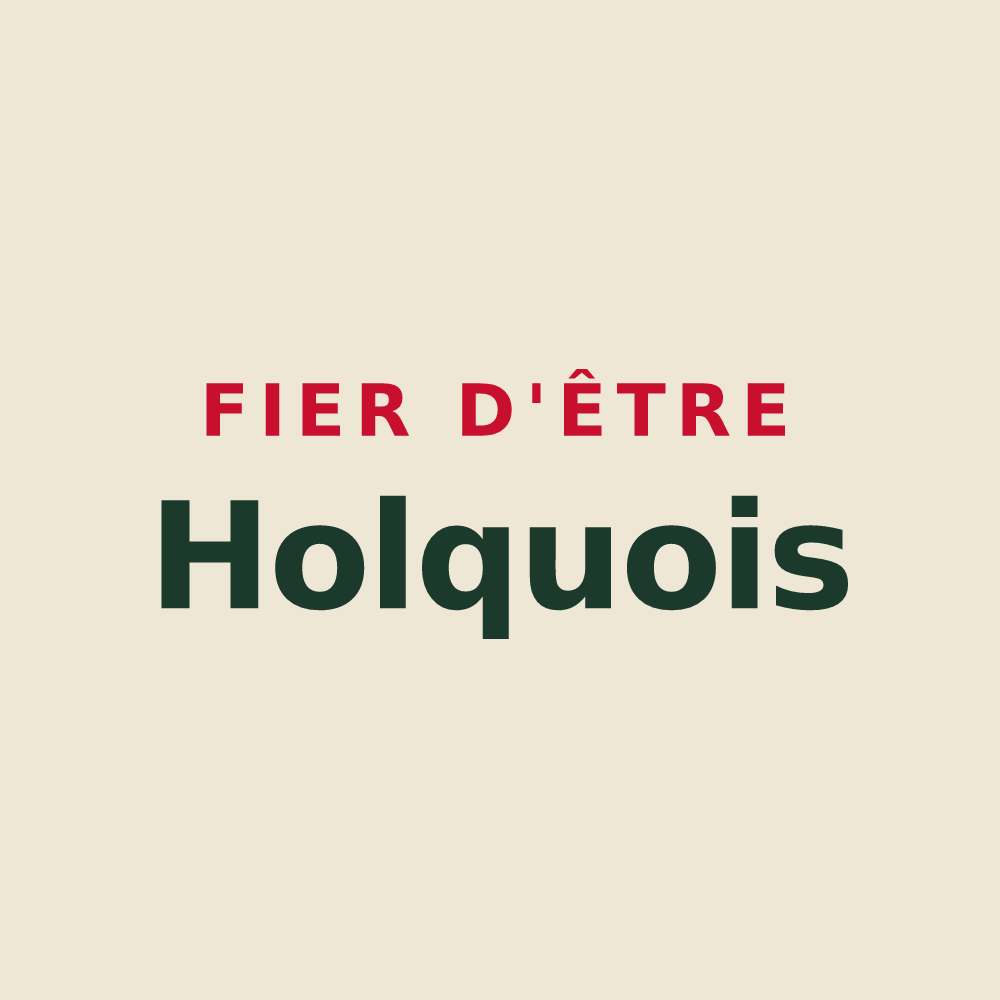 Tote bag « Fier d'être Holquois » — design pour Holque