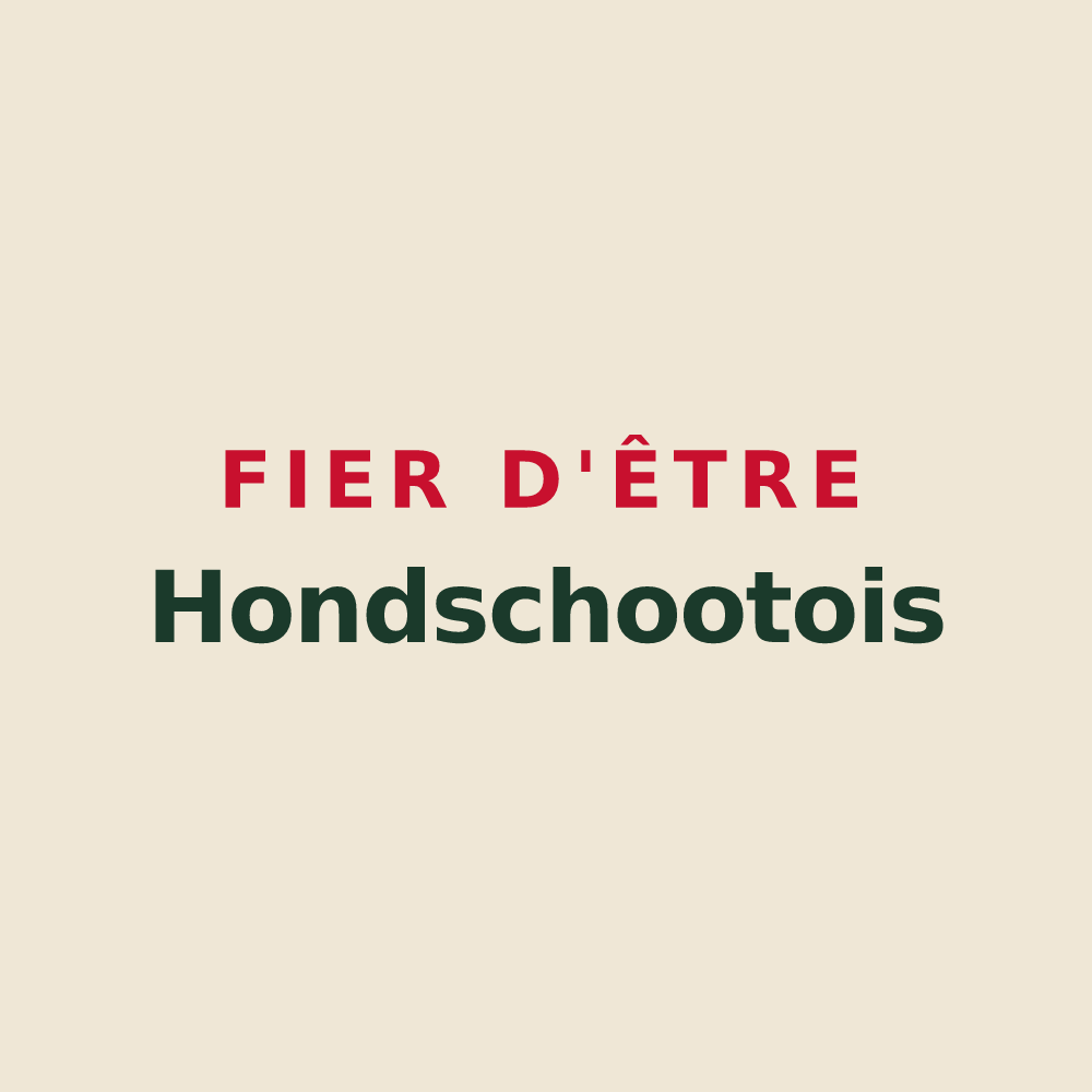 Tote bag « Fier d'être Hondschootois » — design pour Hondschoote