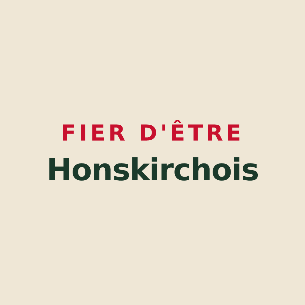 Tote bag « Fier d'être Honskirchois » — design pour Honskirch