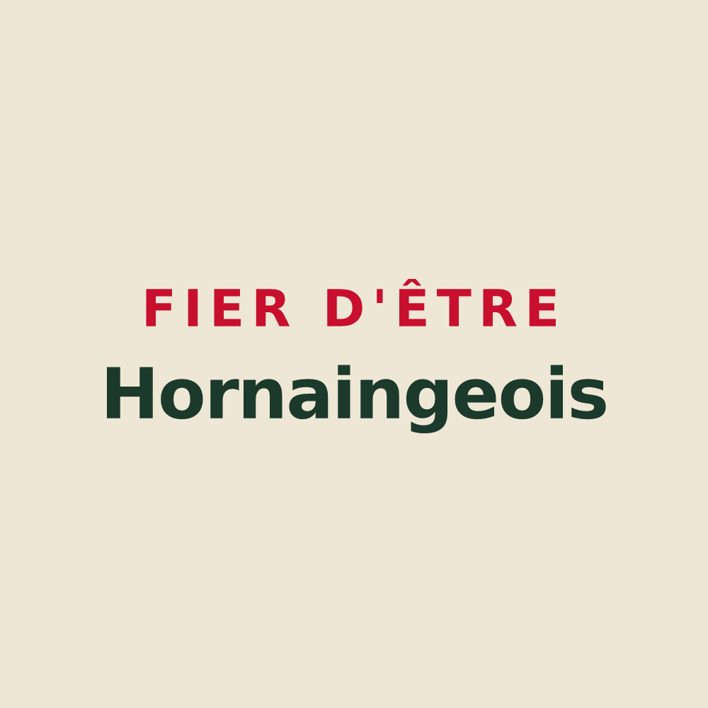 Tote bag « Fier d'être Hornaingeois » — design pour Hornaing