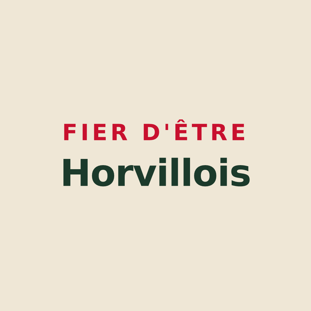 Tote bag « Fier d'être Horvillois » — design pour Horville-en-Ornois