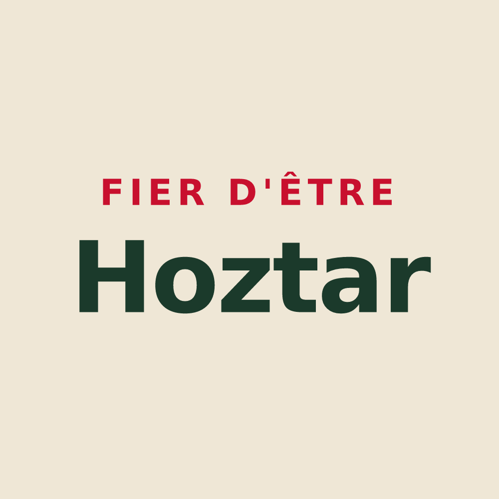 Tote bag « Fier d'être Hoztar » — design pour Hosta