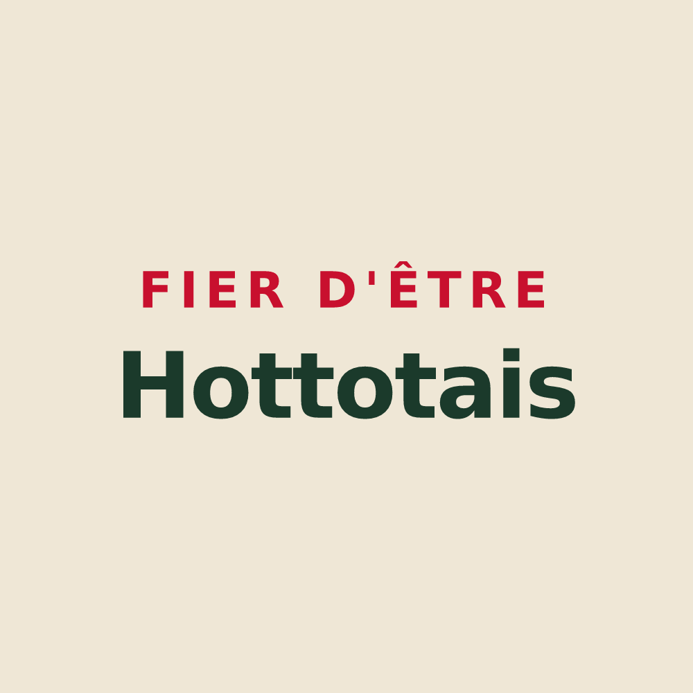 Tote bag « Fier d'être Hottotais » — design pour Hottot-les-Bagues
