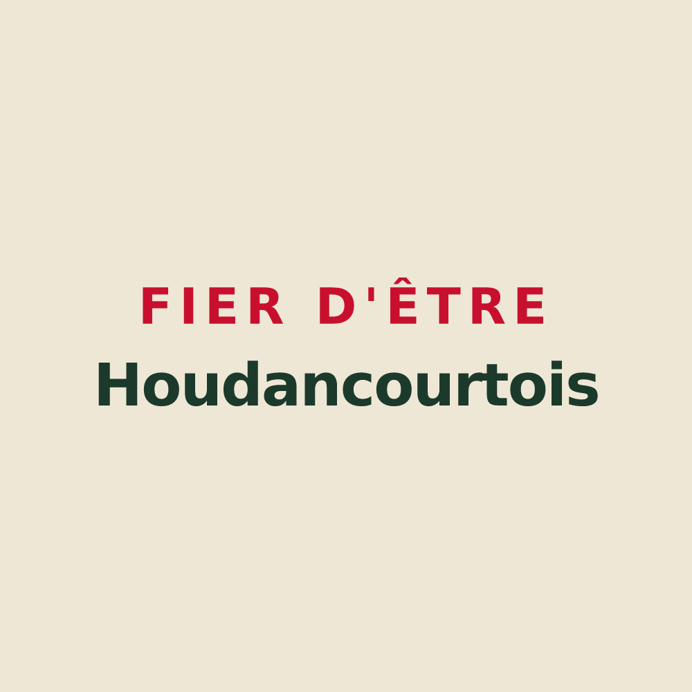 Tote bag « Fier d'être Houdancourtois » — design pour Houdancourt