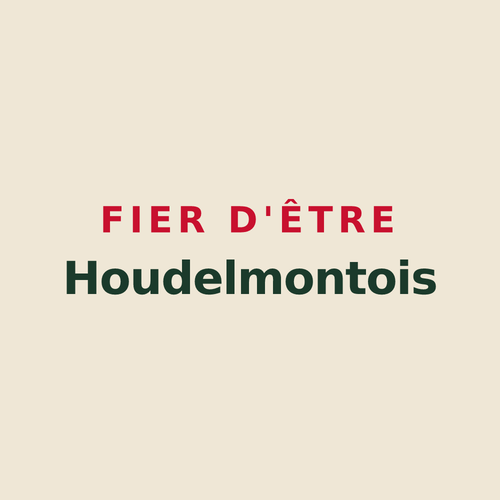 Tote bag « Fier d'être Houdelmontois » — design pour Houdelmont