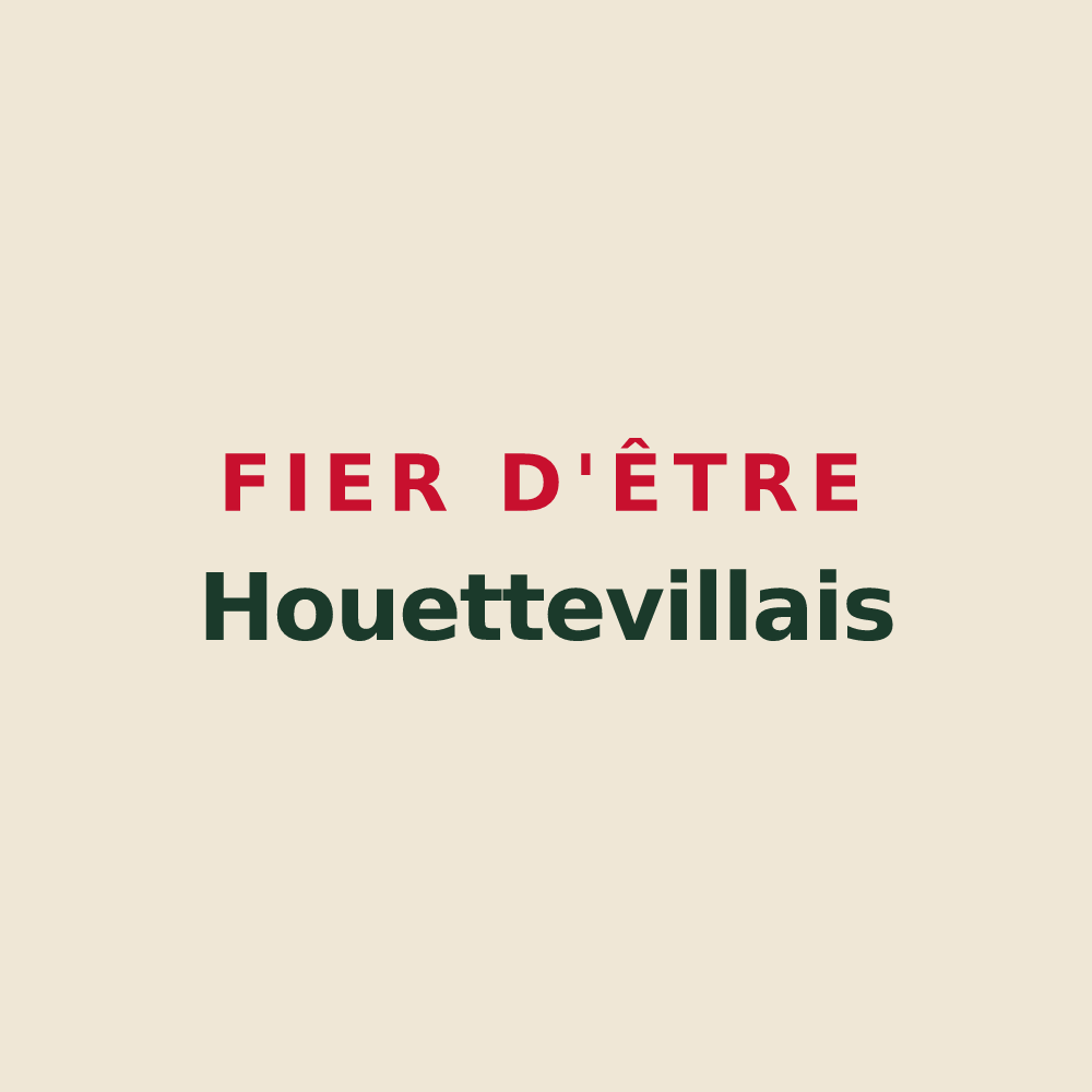 Tote bag « Fier d'être Houettevillais » — design pour Houetteville