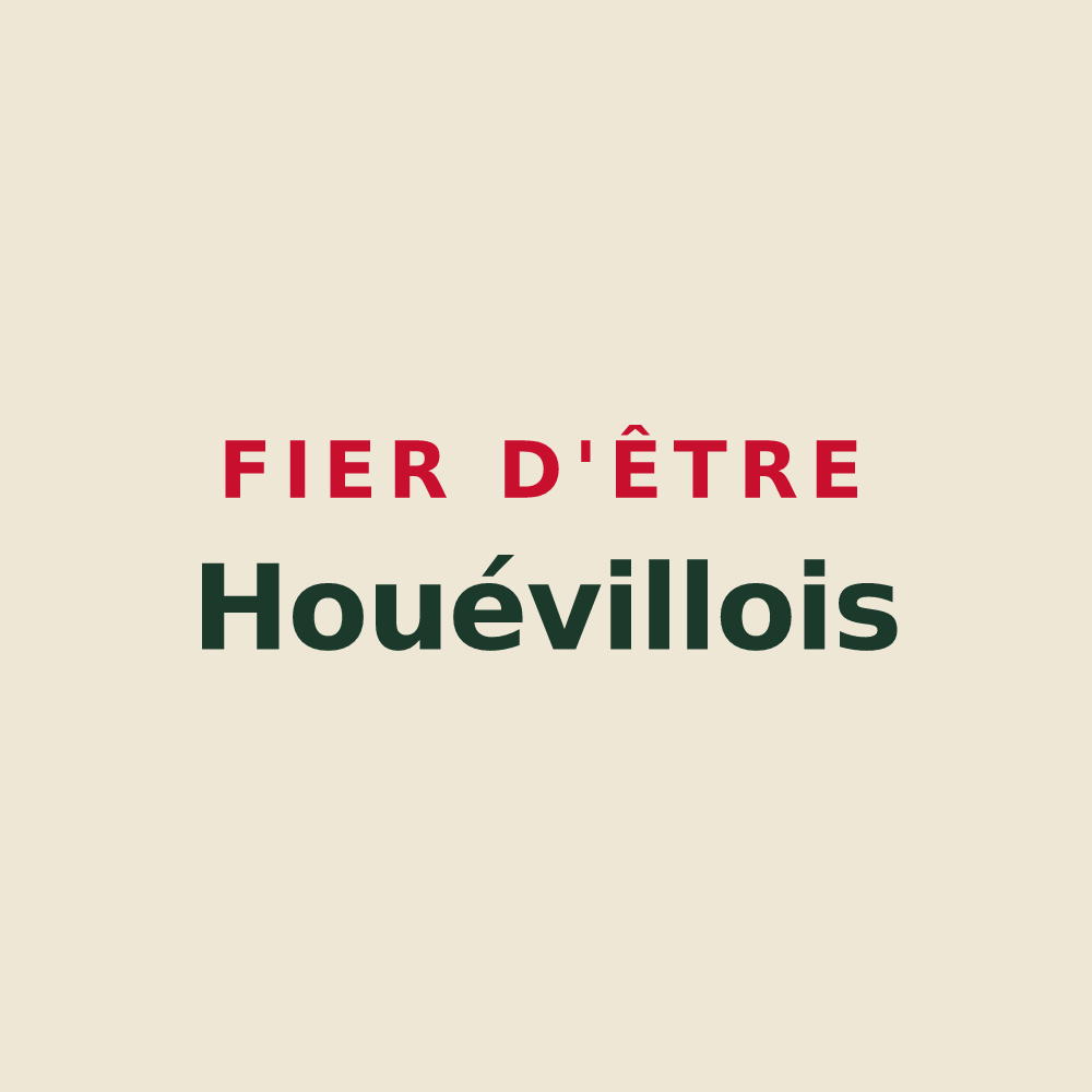 Tote bag « Fier d'être Houévillois » — design pour Houéville