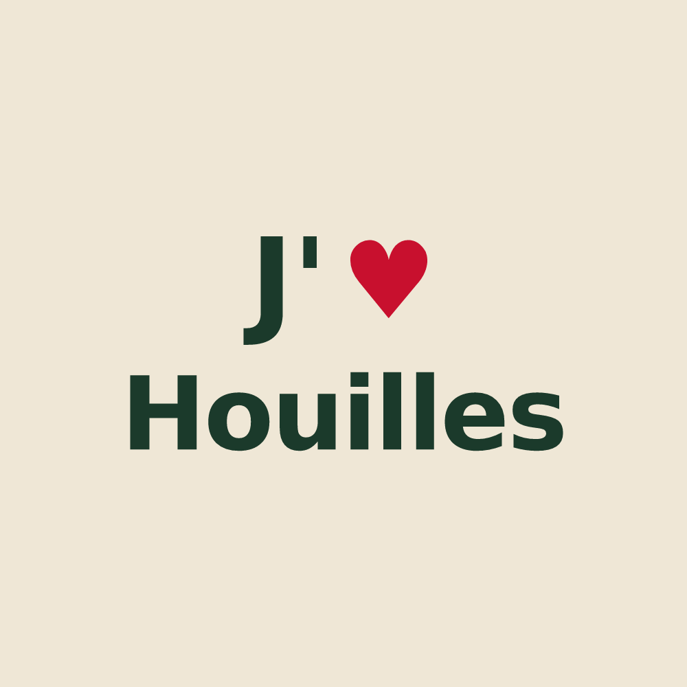 Tote bag personnalisé Houilles — design J'aime Houilles