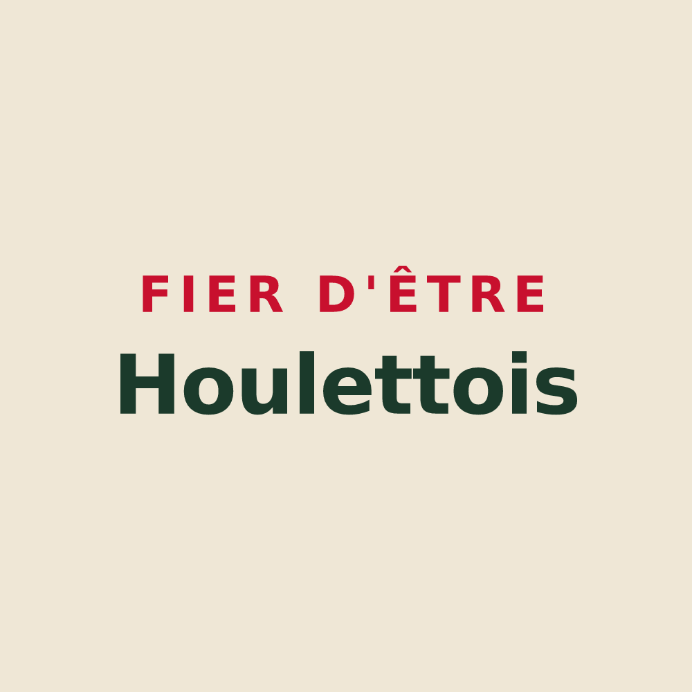 Tote bag « Fier d'être Houlettois » — design pour Houlette