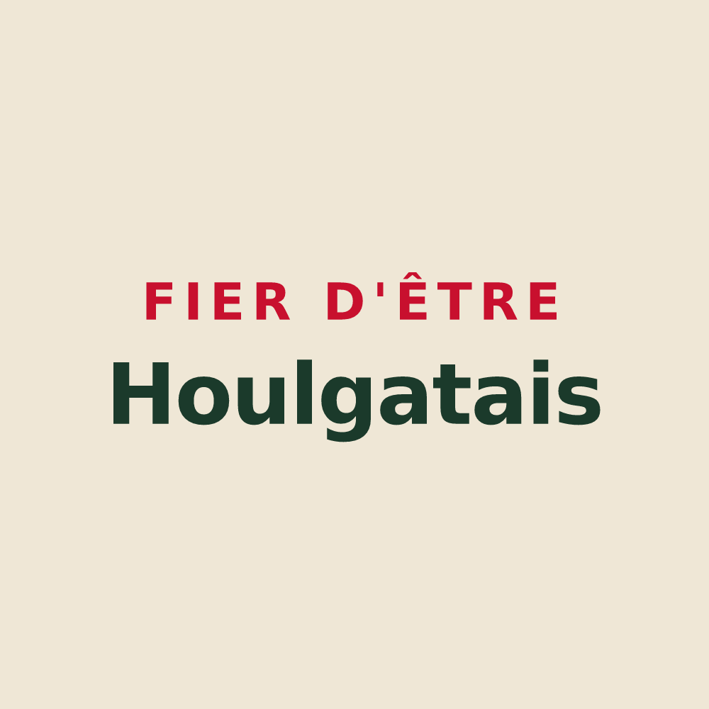 Tote bag « Fier d'être Houlgatais » — design pour Houlgate
