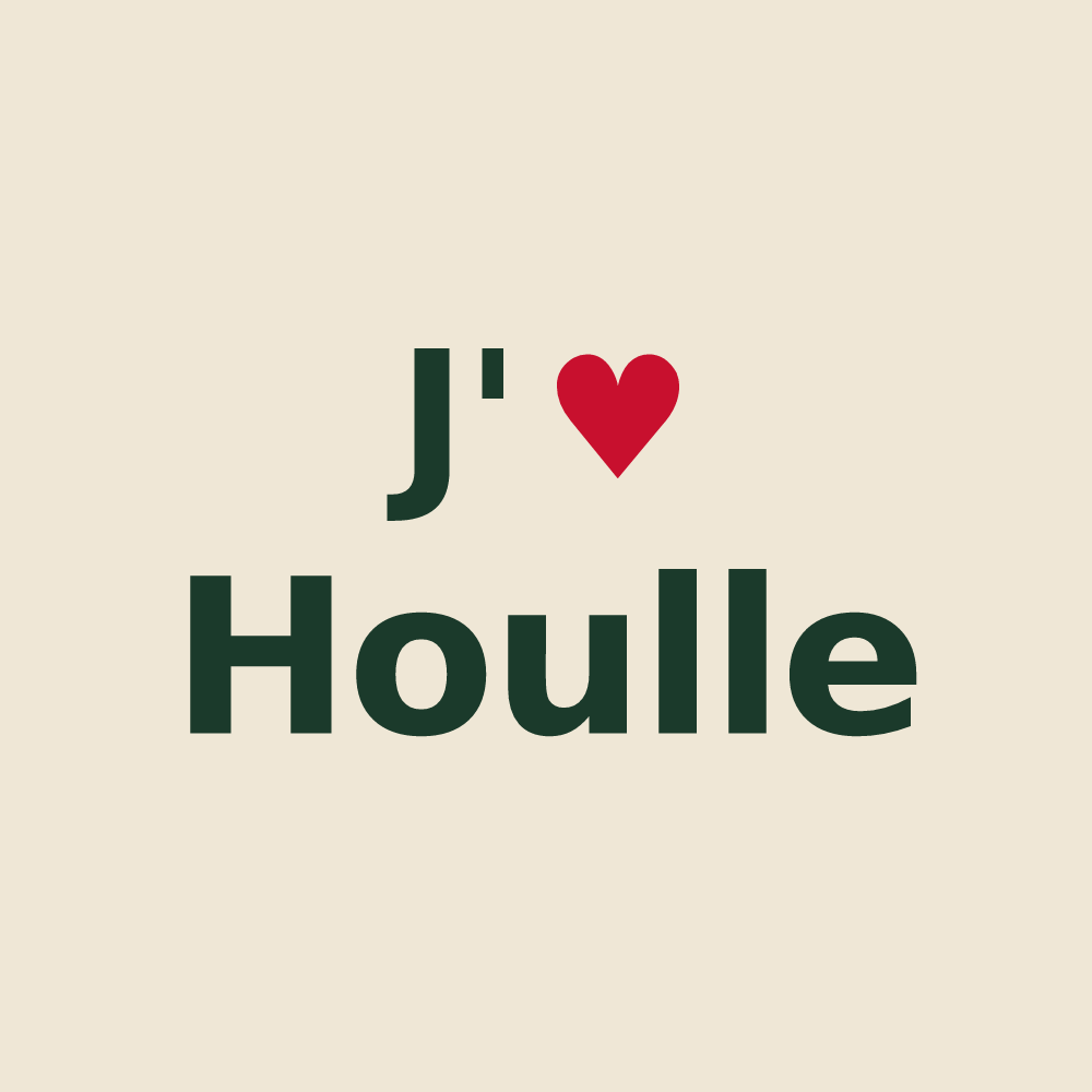 Tote bag personnalisé Houlle — design J'aime Houlle