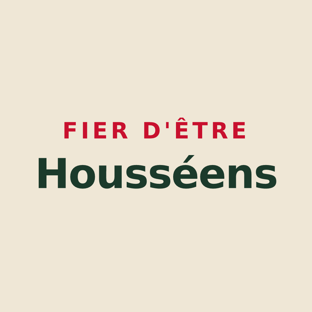 Tote bag « Fier d'être Housséens » — design pour Houssay
