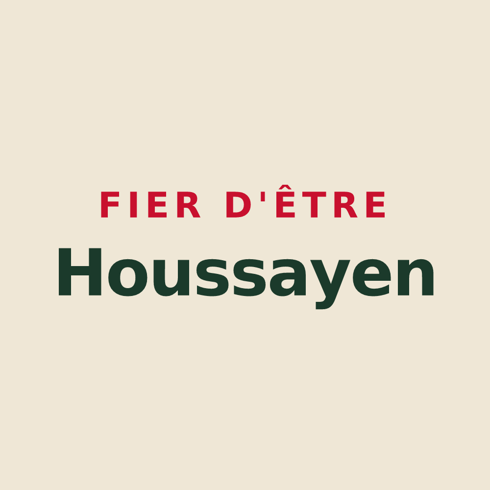 Tote bag « Fier d'être Houssayen » — design pour Houssay