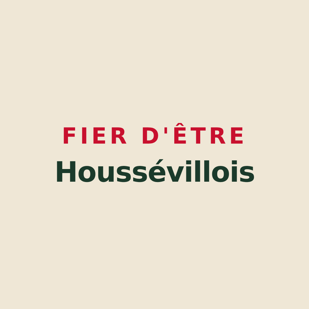Tote bag « Fier d'être Houssévillois » — design pour Housséville