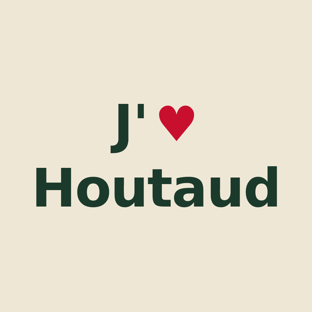 Tote bag personnalisé Houtaud — design J'aime Houtaud