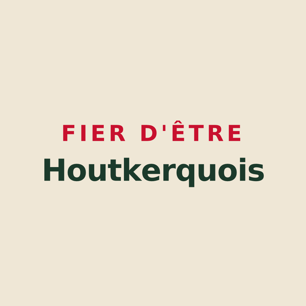 Tote bag « Fier d'être Houtkerquois » — design pour Houtkerque