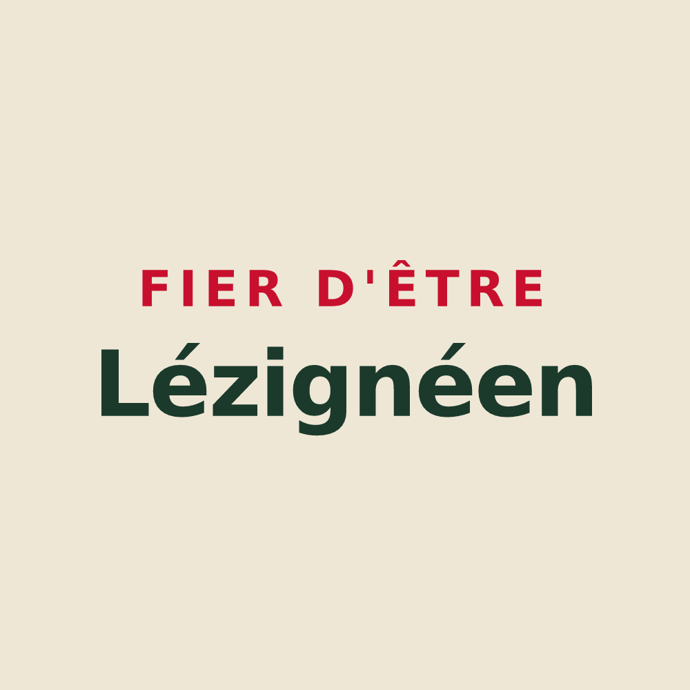 Tote bag « Fier d'être Lézignéen » — design pour Huillé-Lézigné