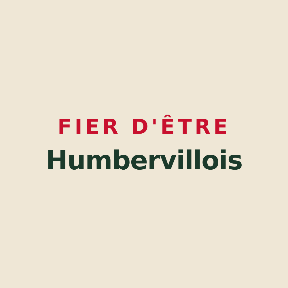 Tote bag « Fier d'être Humbervillois » — design pour Humberville
