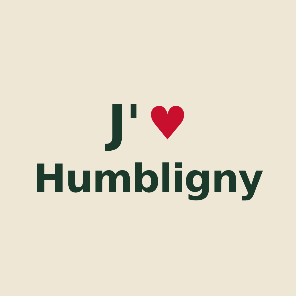 Tote bag personnalisé Humbligny — design J'aime Humbligny
