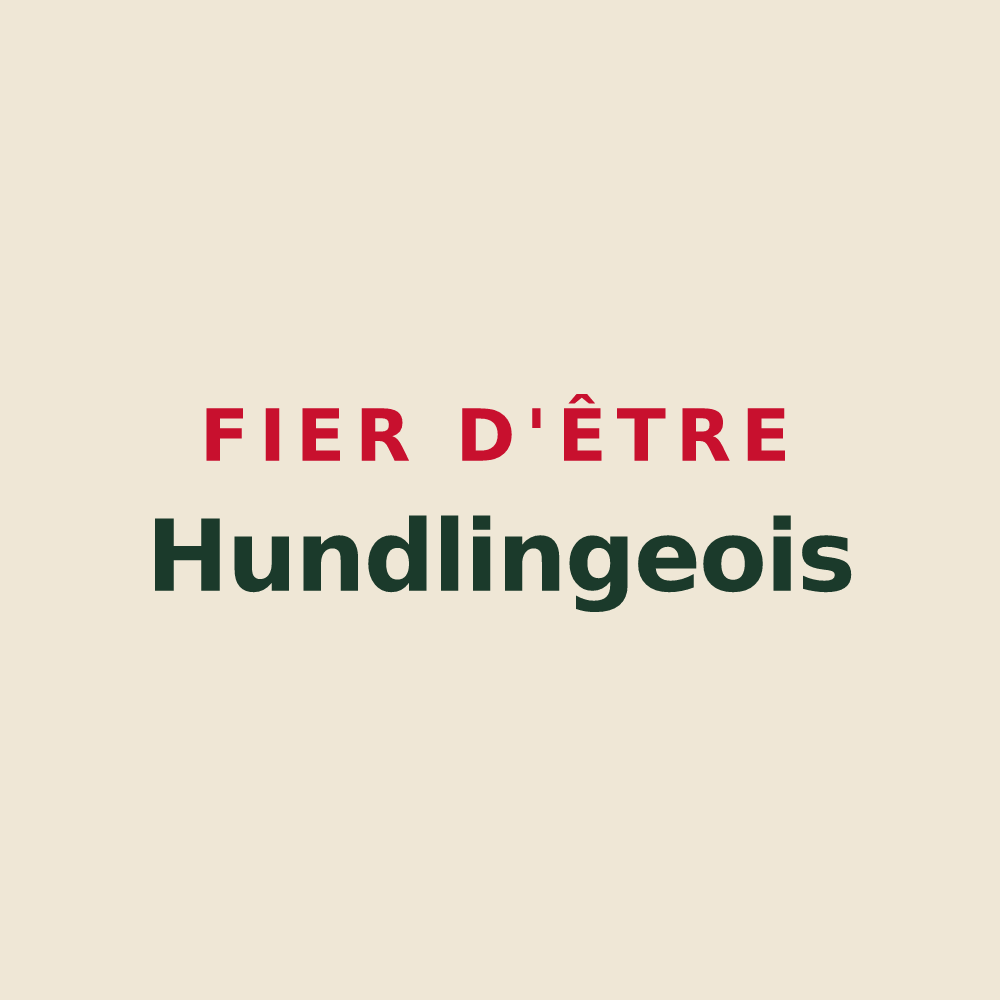 Tote bag « Fier d'être Hundlingeois » — design pour Hundling