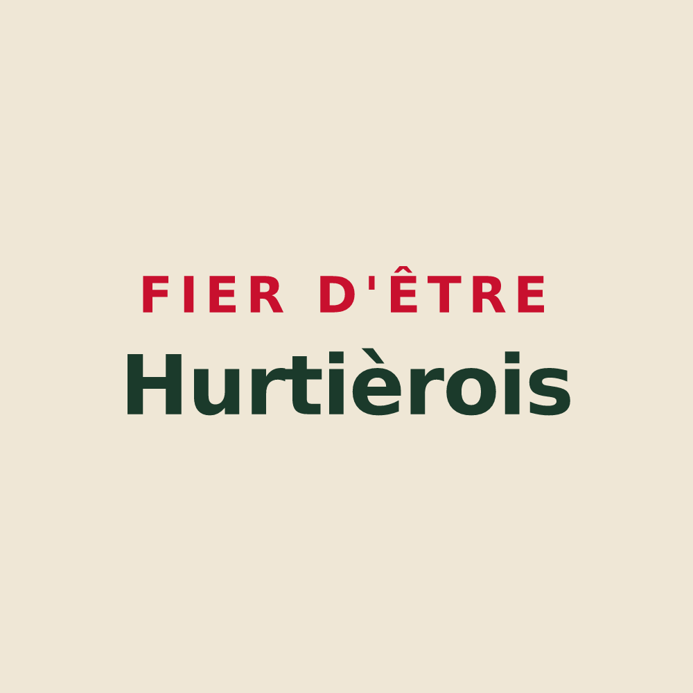Tote bag « Fier d'être Hurtièrois » — design pour Hurtières