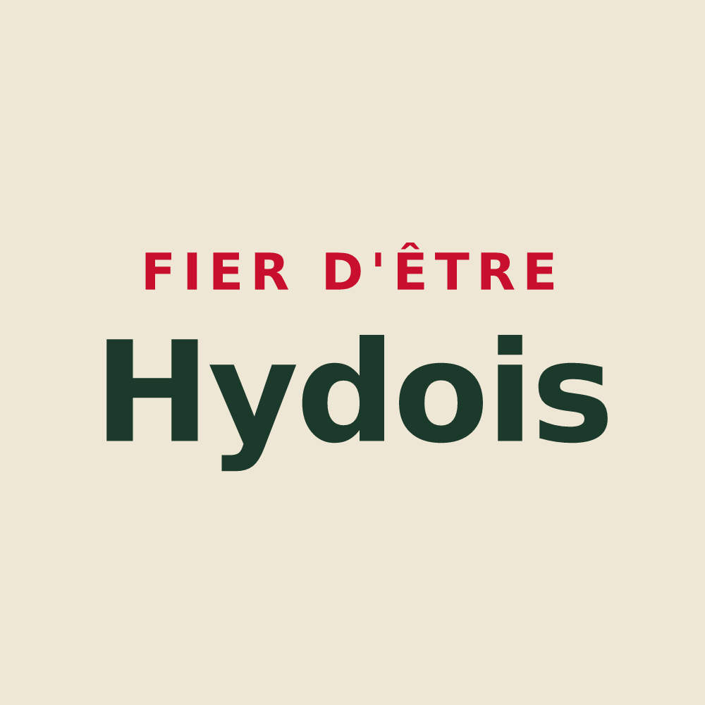 Tote bag « Fier d'être Hydois » — design pour Hyds