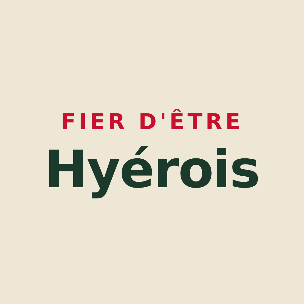 Tote bag « Fier d'être Hyérois » — design pour Hyères