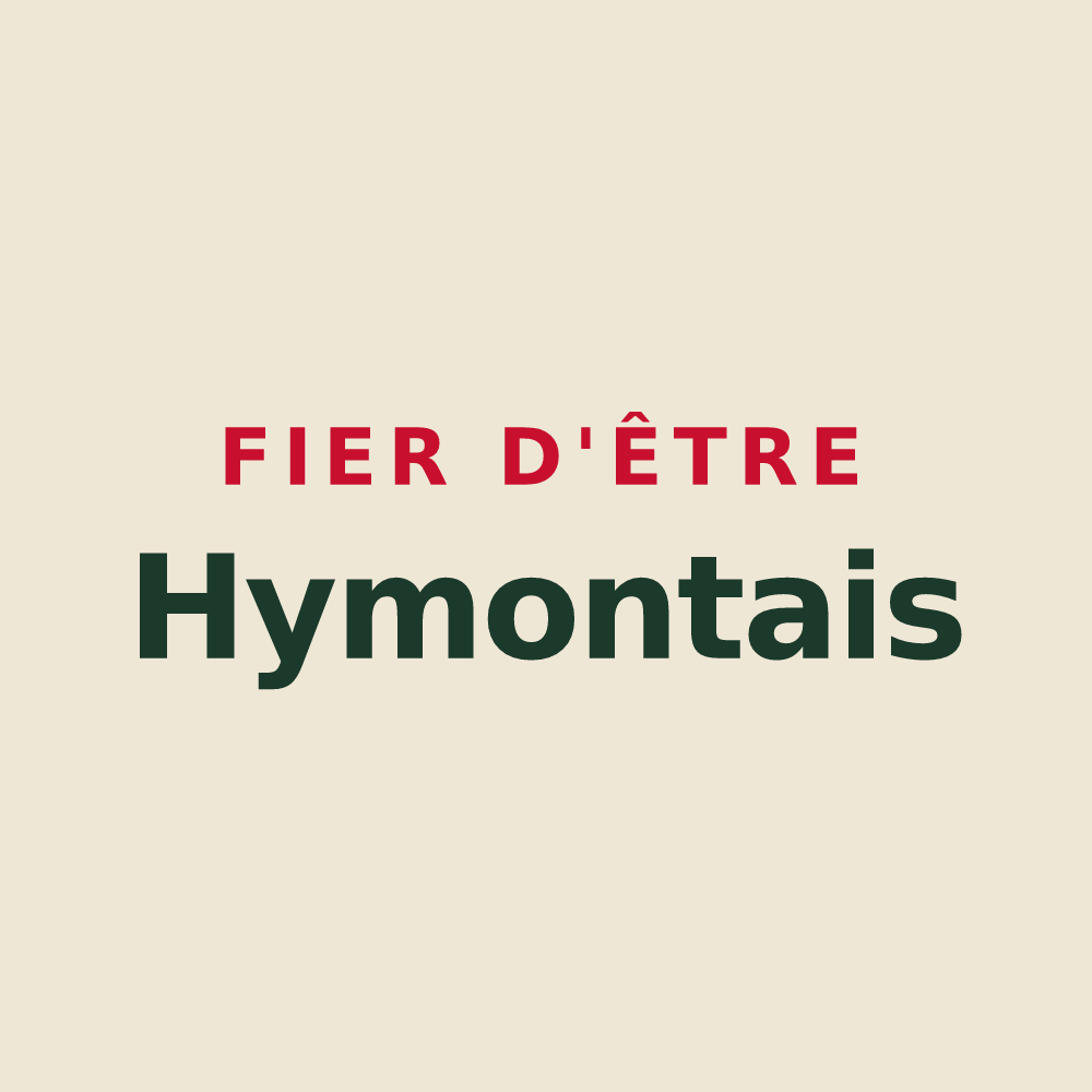 Tote bag « Fier d'être Hymontais » — design pour Hymont