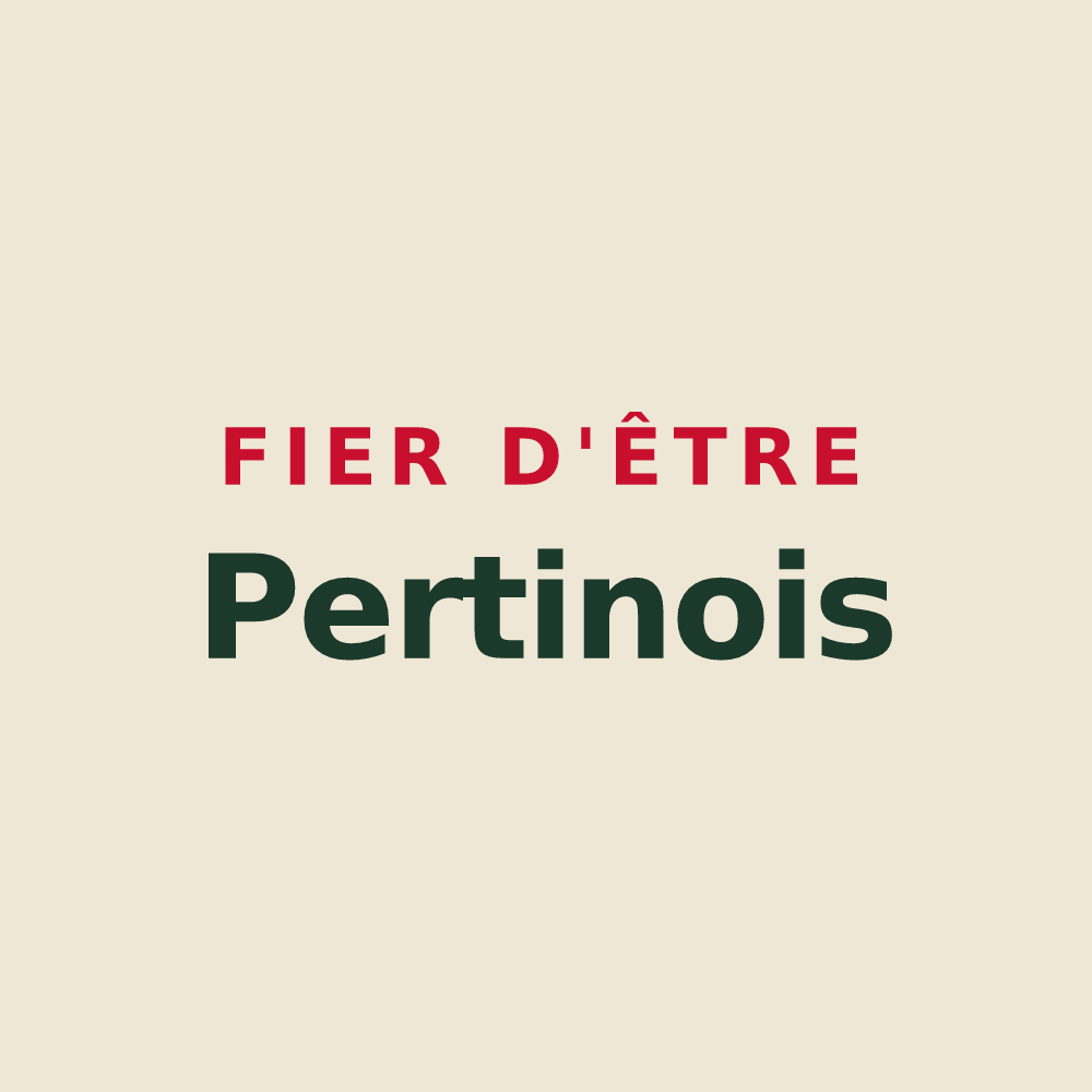 Tote bag « Fier d'être Pertinois » — design pour Hypercourt