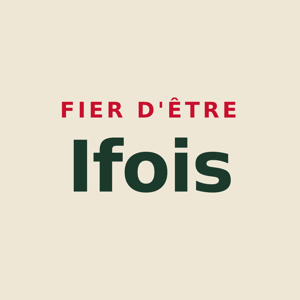 Tote bag « Fier d'être Ifois » — design pour Ifs