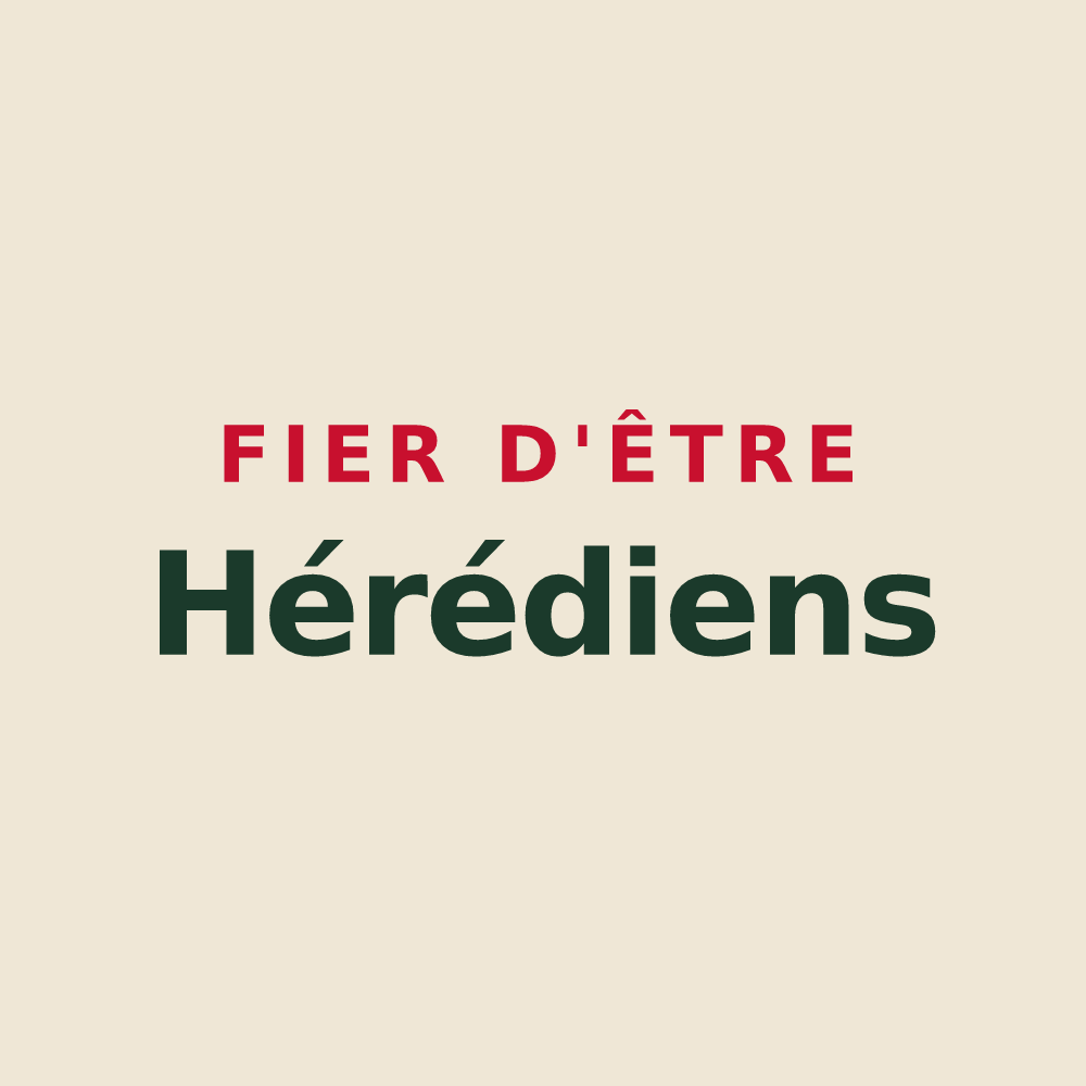Tote bag « Fier d'être Hérédiens » — design pour Igney