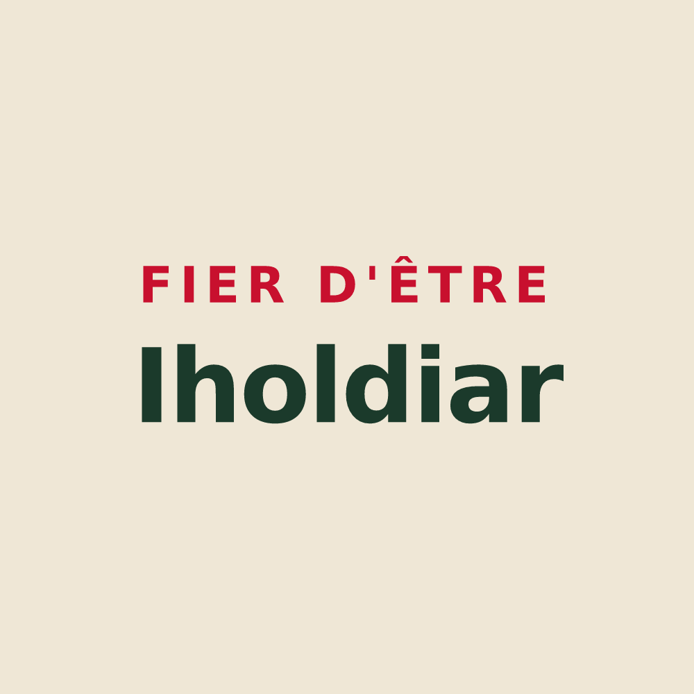 Tote bag « Fier d'être Iholdiar » — design pour Iholdy