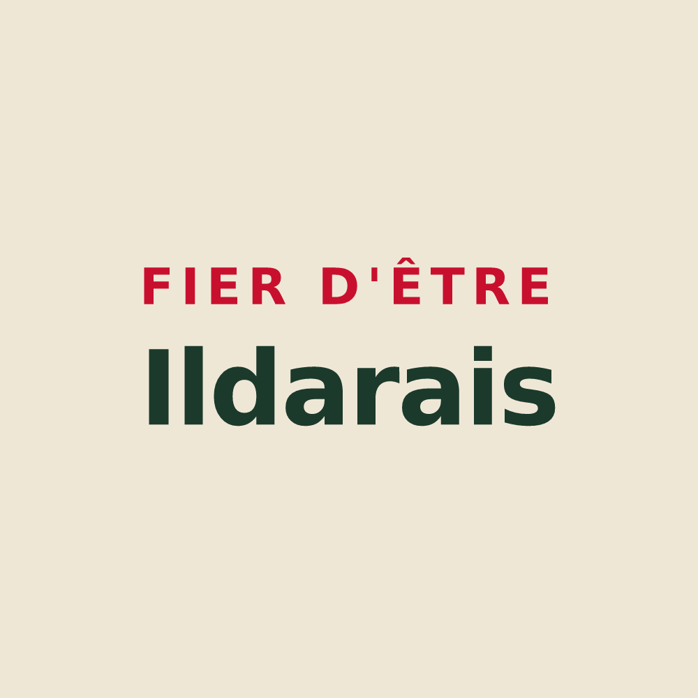 Tote bag « Fier d'être Ildarais » — design pour Île-d'Arz