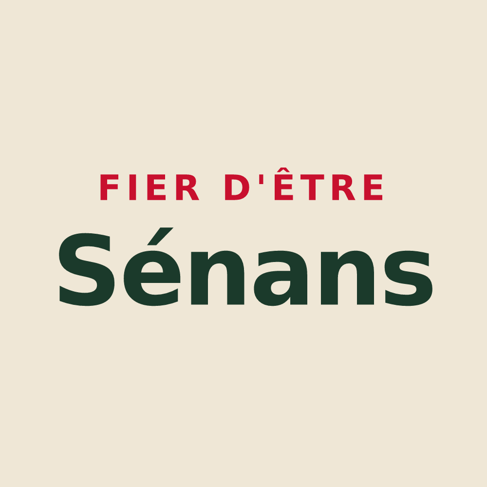 Tote bag « Fier d'être Sénans » — design pour Île-de-Sein