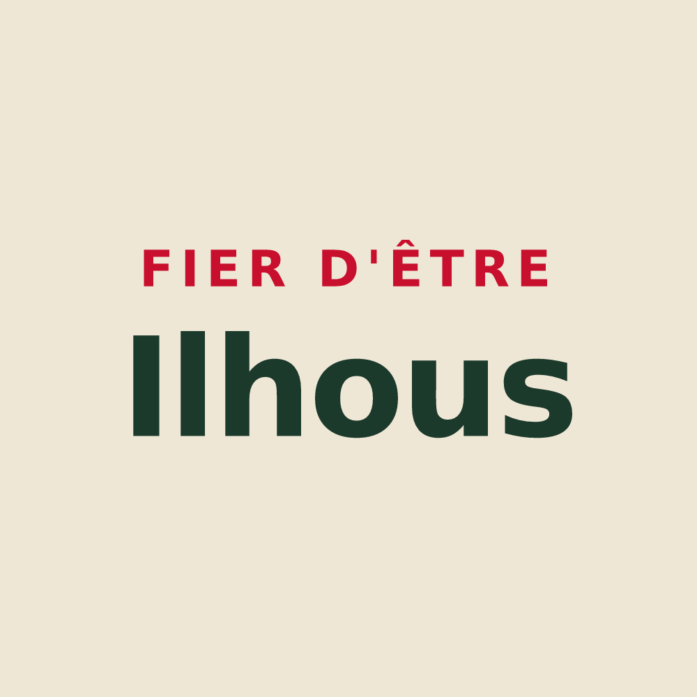 Tote bag « Fier d'être Ilhous » — design pour Ilheu
